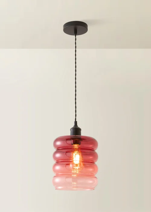 ValueLights Giselle Berry Stacked Matte Black Ceiling Light - One Size Image 3