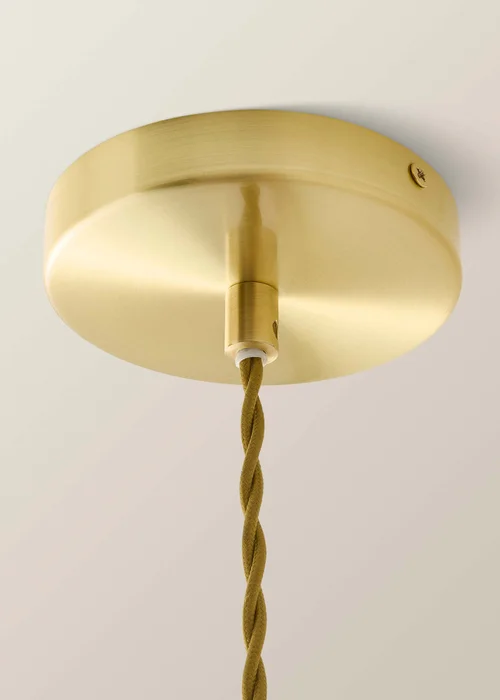 ValueLights Giselle Berry Stacked Brushed Gold Ceiling Light - One Size Image 6
