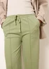 Blue Vanilla Green Seam Detail Trousers - M Image 3