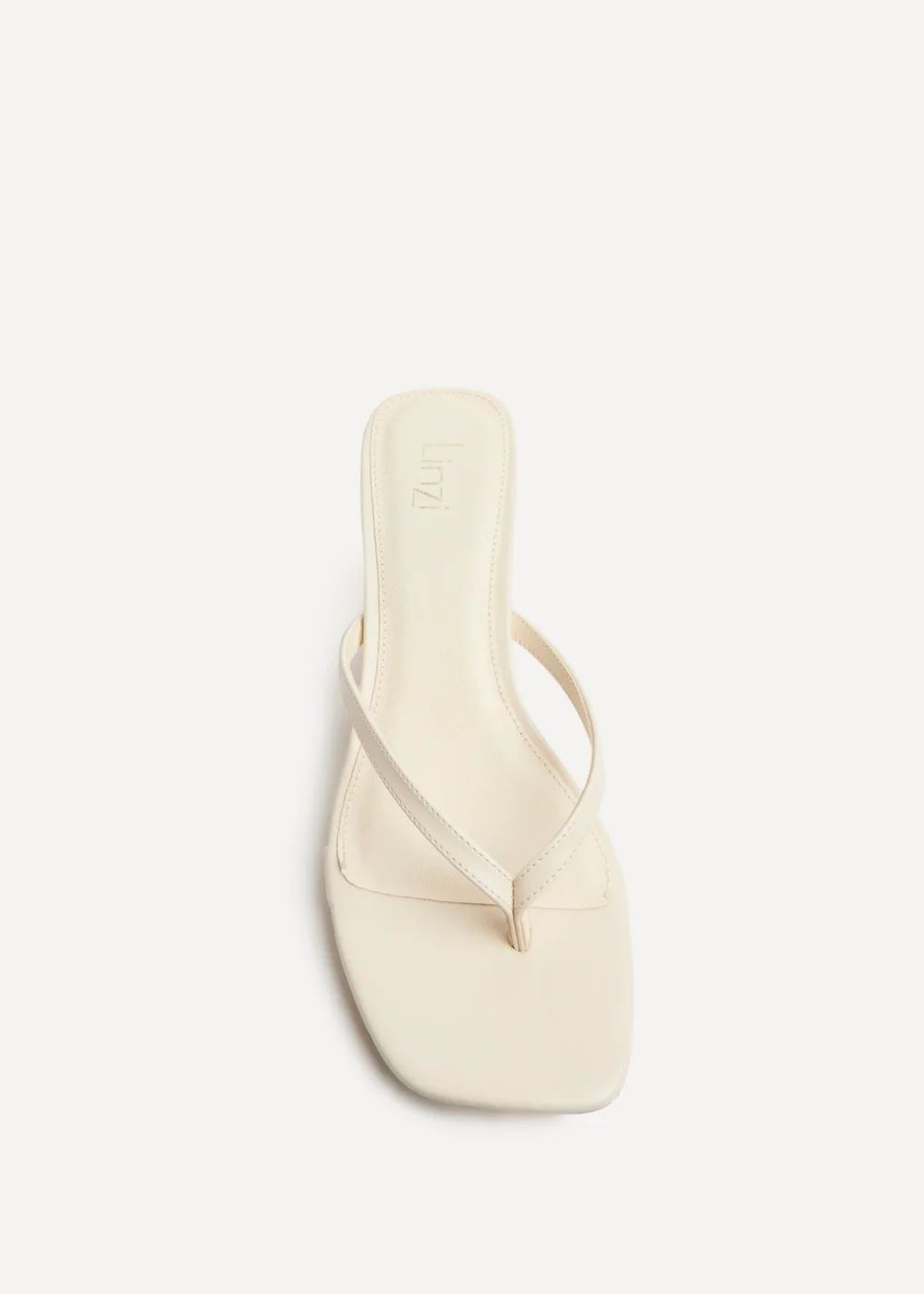 Linzi Stassie Ivory Mule Heels - 7 Image 4