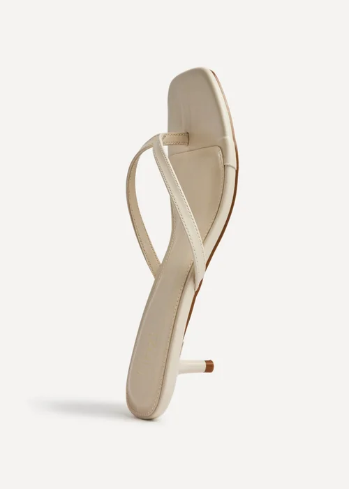 Linzi Stassie Ivory Mule Heels - 7 Image 5