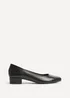 Linzi Origin Black Low Block Court Heels - 6 Image 2