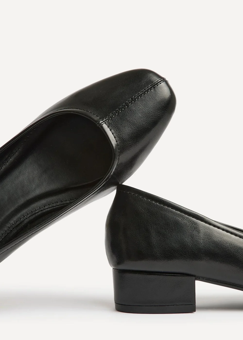 Linzi Origin Black Low Block Court Heels - 6 Image 5