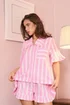 JimJam Pink Stripe Shorty Set - L Image 1
