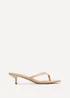 Linzi Stassie Nude Mule Heels - 7 Image 2