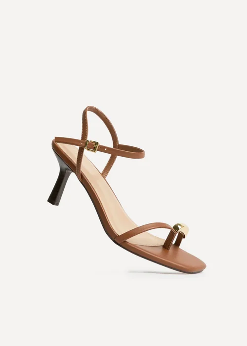 Linzi Amira Tan Heeled Sandals - 7 Image 5
