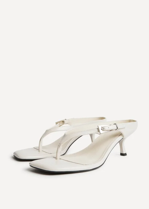 Linzi Elanie Nude Mule Heels - 4 Image 5