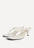 Linzi Elanie Nude Mule Heels - 4 Image 5