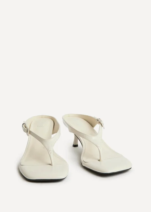 Linzi Elanie Nude Mule Heels - 4 Image 3