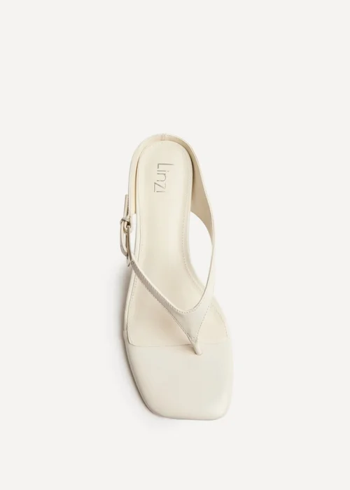 Linzi Elanie Nude Mule Heels - 4 Image 4