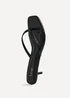 Linzi Stassie Black Mule Heels - Size 7 Image 5