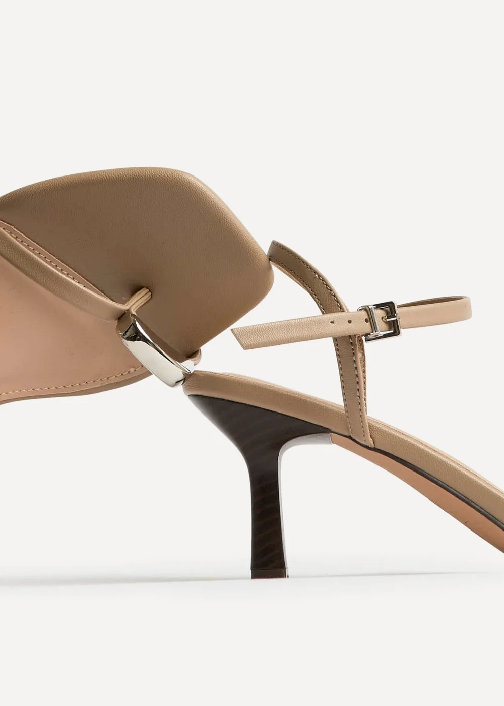 Linzi Amira Taupe Heeled Sandals - 7 Image 5