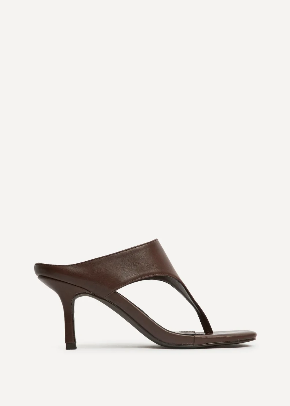 Linzi Kyoto Brown Mule Heels - 4 Image 2
