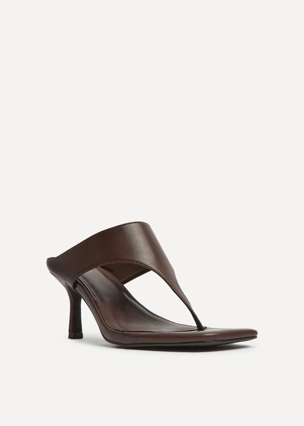Linzi Kyoto Brown Mule Heels - 4 Image 5