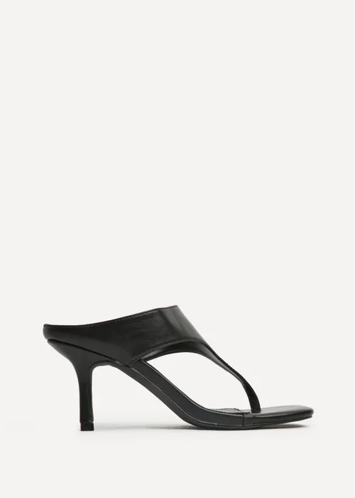 Linzi Kyoto Black Mule Heels - 8 Image 2