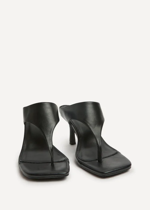 Linzi Kyoto Black Mule Heels - 8 Image 3