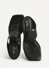 Linzi Kyoto Black Mule Heels - 8 Image 5