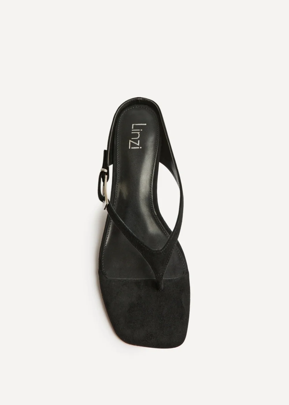 Linzi Elanie Black Mule Heels - 7 Image 4
