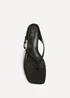 Linzi Elanie Black Mule Heels - 7 Image 4