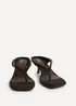 Linzi Elanie Brown Mule Heels - 7 Image 3