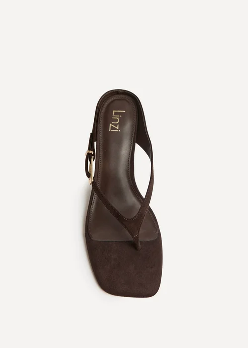 Linzi Elanie Brown Mule Heels - 7 Image 4