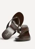 Linzi Joia Brown Wedge Mules - 6 Image 5