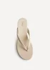 Linzi Joia Ivory Wedge Mules - Size 6 Image 4