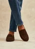 Linzi Bree Brown Suede Leather Penny Loafer - 8 Image 6
