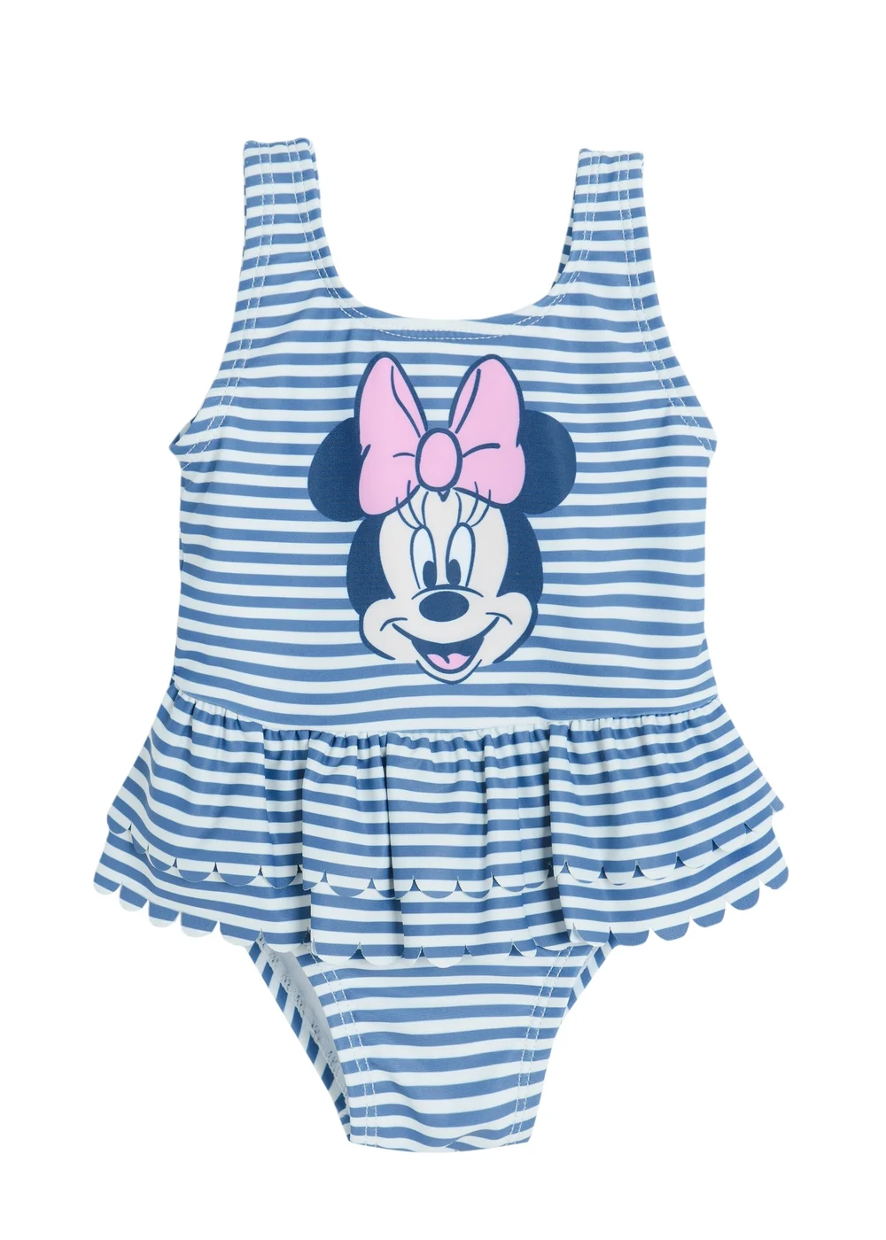 Cool Club Navy Minnie Mouse Peplum Swimsuit (3-36 Months)) - 3-6 months Image 1