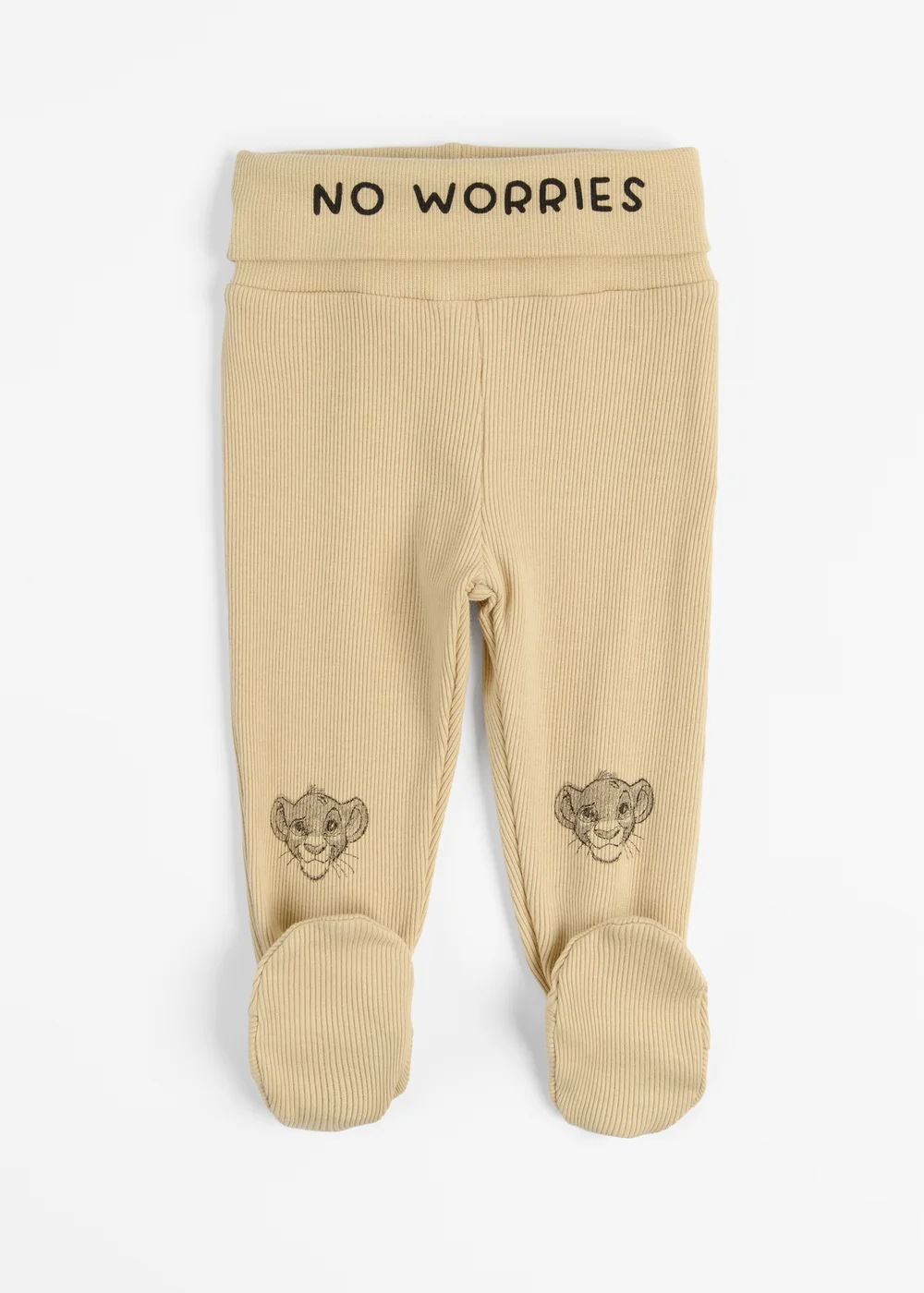 Cool Club Blue 2-Pack Lion King Footed Trousers (1-9 mnths) - 6-9 months Image 2