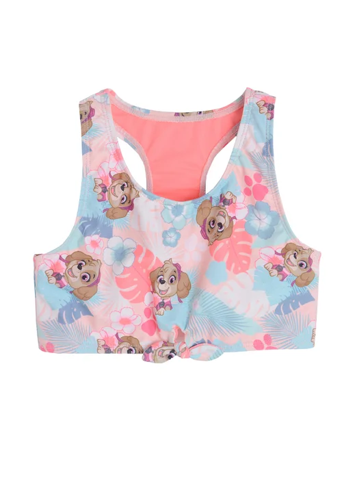 Cool Club Light Blue Paw Patrol Leaf & Hawaiian Flower Bikini Set (2-7 yrs) - 6 Yrs Image 2