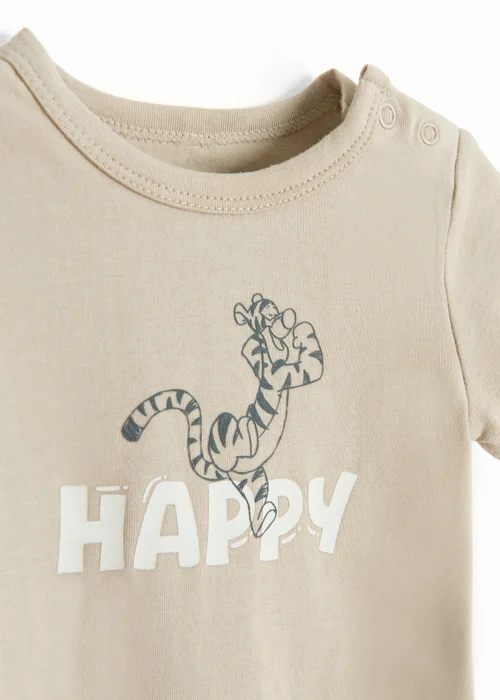 Cool Club Beige 2-Pack Disney Character Short Sleeve Bodysuits (2-24 mnths) - 1-1.5 Yrs Image 4