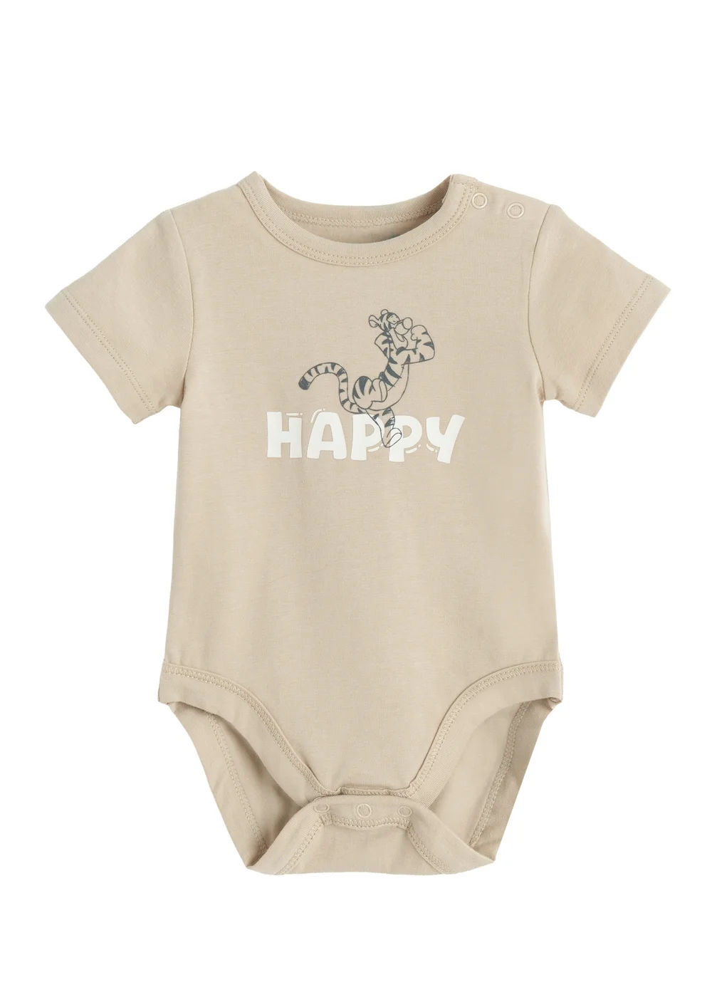 Cool Club Beige 2-Pack Disney Character Short Sleeve Bodysuits (2-24 mnths) - 1-1.5 Yrs Image 2