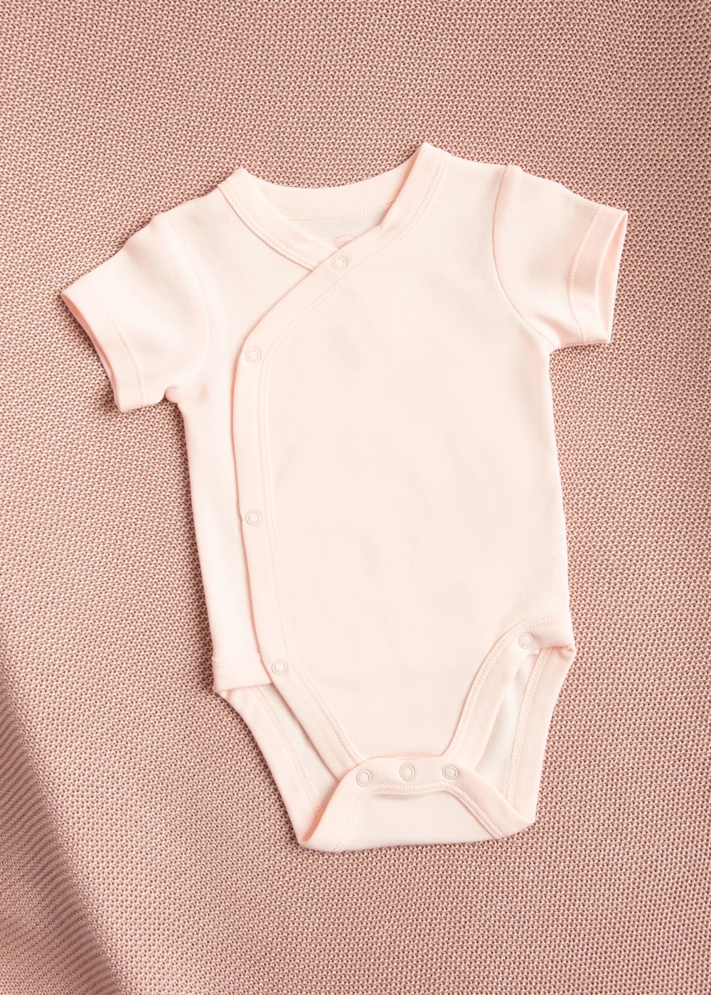 Cool Club Beige 4-Pack Printed Floral Wrap Bodysuits (1-9 mnths) - 2-3 Months Image 4