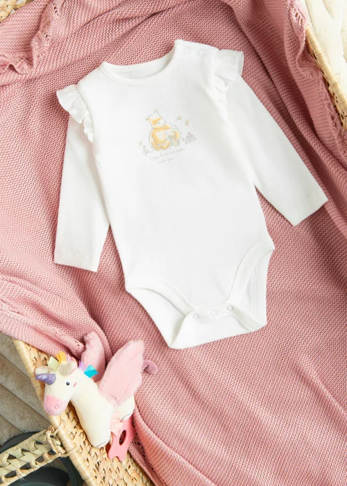 Cool Club Pink Winnie the Pooh 3-Piece Headband, Bodysuit & Legging Set (1-9 mnths) - 1-2 Months Image 4