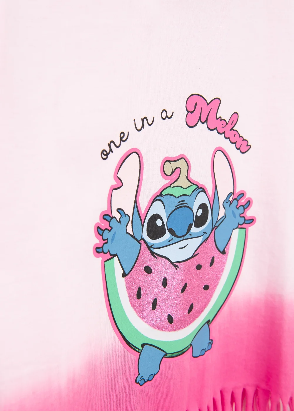 Cool Club Pale Pink One in a Melon Short Sleeve Stitch Printed T-Shirt (3-8 yrs) - 4 Yrs Image 2