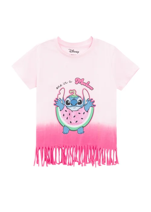 Cool Club Pale Pink One in a Melon Short Sleeve Stitch Printed T-Shirt (3-8 yrs) - 4 Yrs Image 1