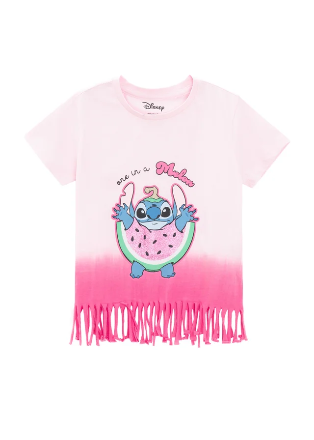 Cool Club Pale Pink One in a Melon Short Sleeve Stitch Printed T-Shirt (3-8 yrs)