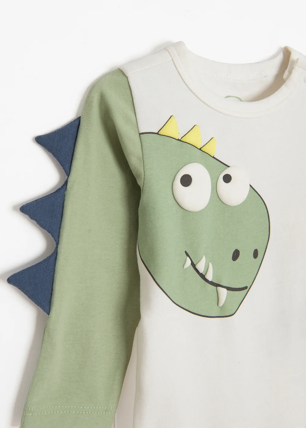 Cool Club green Dinosaur Print T-Shirt and Joggers Set (2-36 mnths) - 3 Yrs Image 5