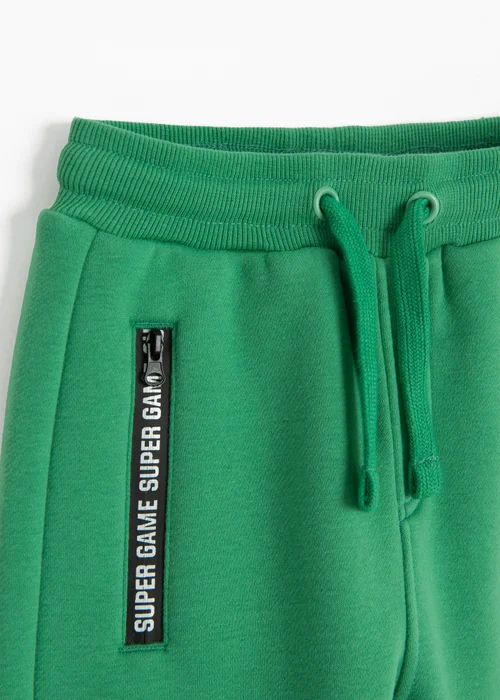 Cool Club Green Basic Joggers with Drawstring Waist (3-8 yrs) - 3 Yrs Image 3
