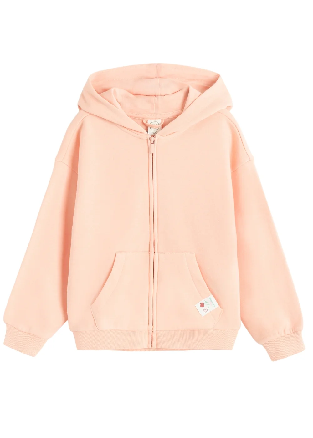 Cool Club Orange Zip-Up Cherry Hoodie (2-8 yrs) - 7 Yrs Image 1