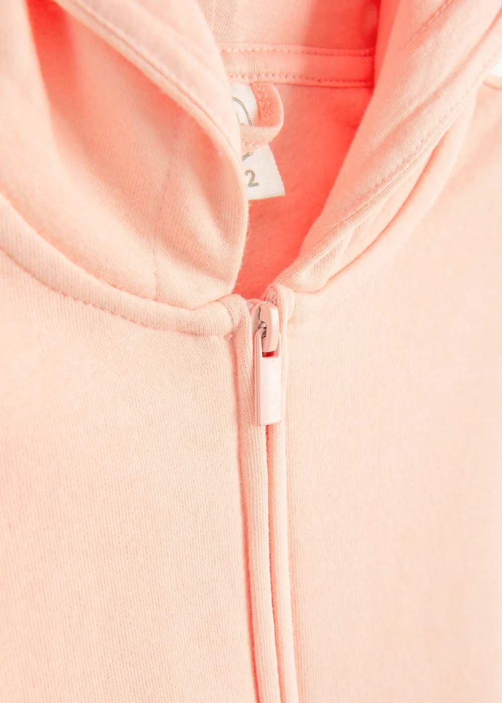 Cool Club Orange Zip-Up Cherry Hoodie (2-8 yrs) - 7 Yrs Image 3