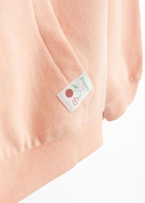 Cool Club Orange Zip-Up Cherry Hoodie (2-8 yrs) - 7 Yrs Image 4