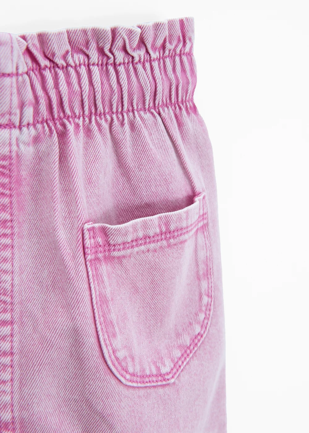 Cool Club Pink Garment-Washed Denim Mini Skirt (3-8 yrs) - 8 Yrs Image 4