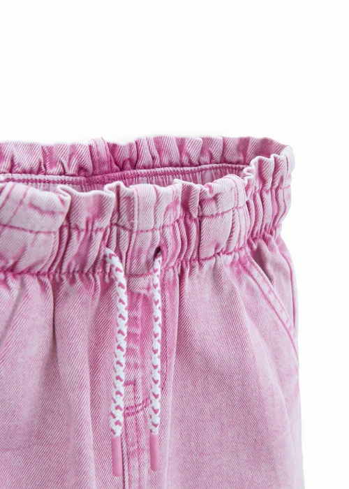 Cool Club Pink Garment-Washed Denim Mini Skirt (3-8 yrs) - 8 Yrs Image 3