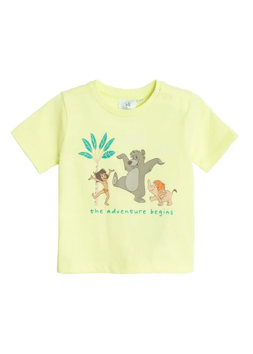 Cool Club Yellow The Jungle Book Character Short Sleeve T-Shirt (3-24 mnths) - 9-12 months Image 1