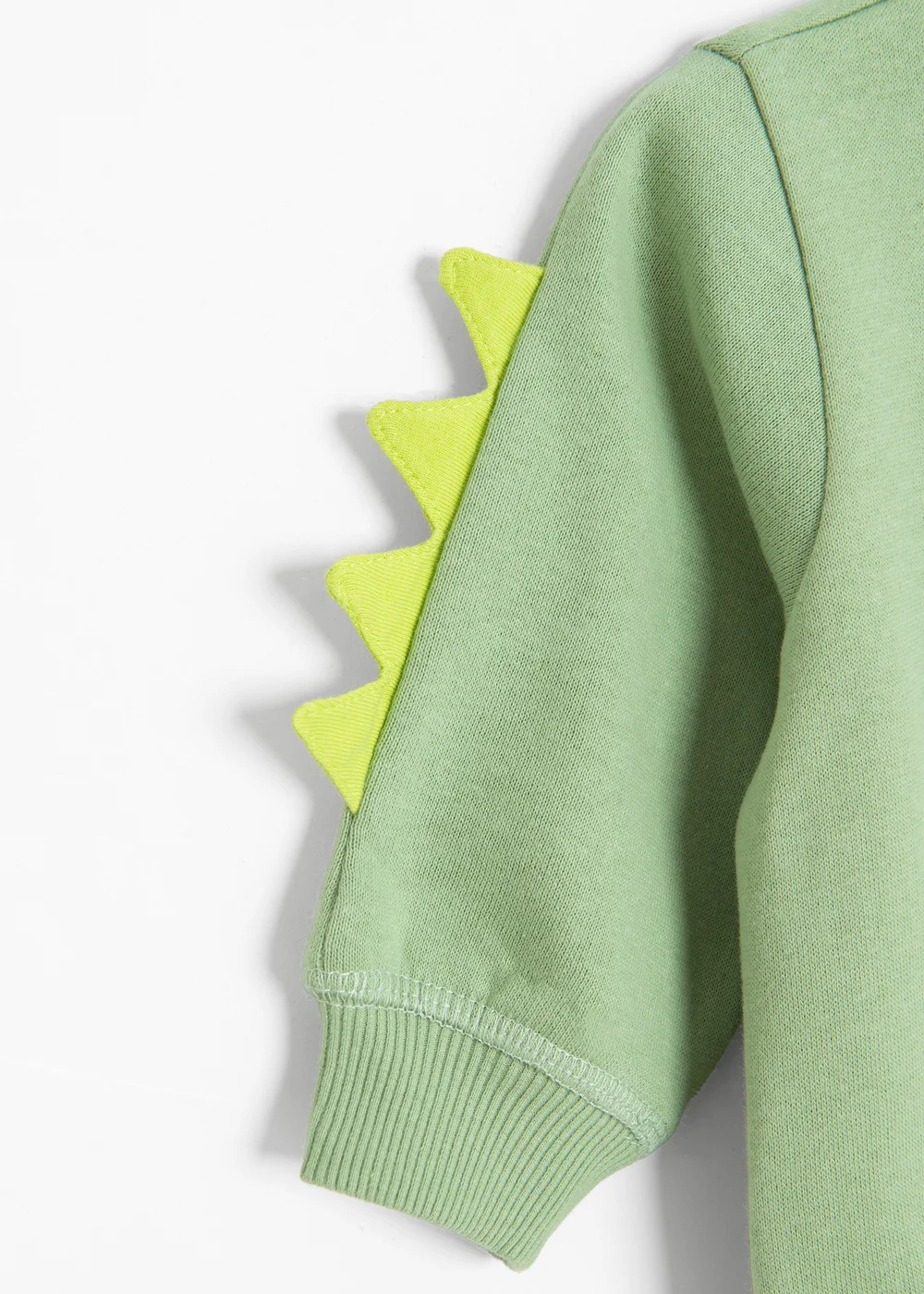 Cool Club green Dinosaur 3D Spike Long Sleeve T-Shirt (2-18 mnths) - 2 Yrs Image 2