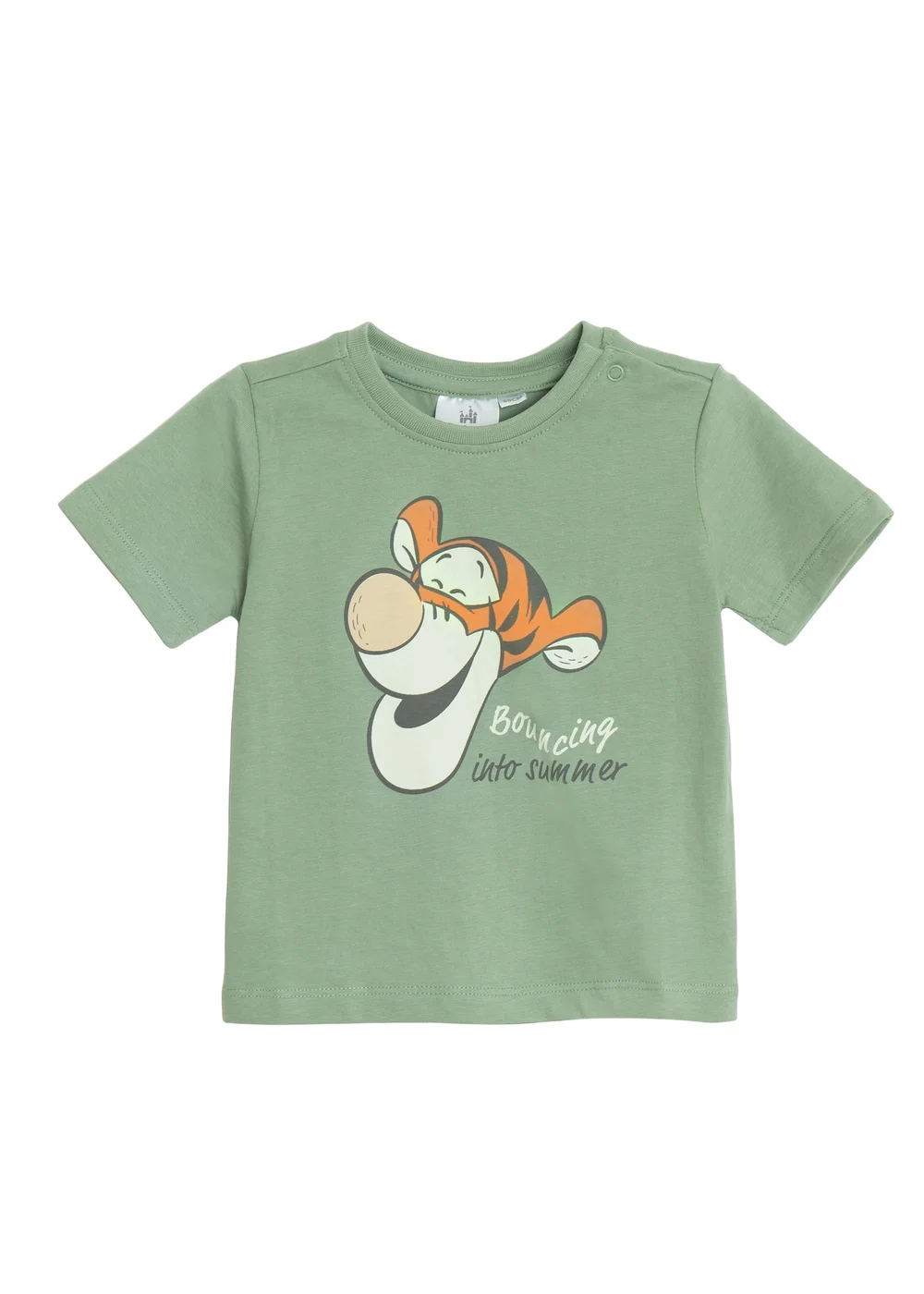 Cool Club Green Tigger Short Sleeve Graphic T-Shirt (3-24 mnths) - 3-6 months Image 1