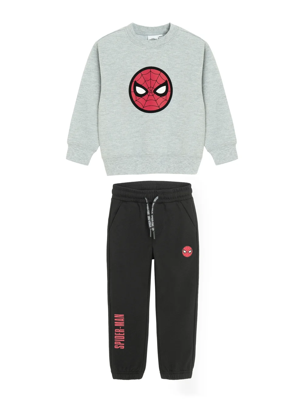 Cool Club Grey Spider-Man Sweatshirt and Joggers Set (2-9 yrs) - 4 Yrs Image 1