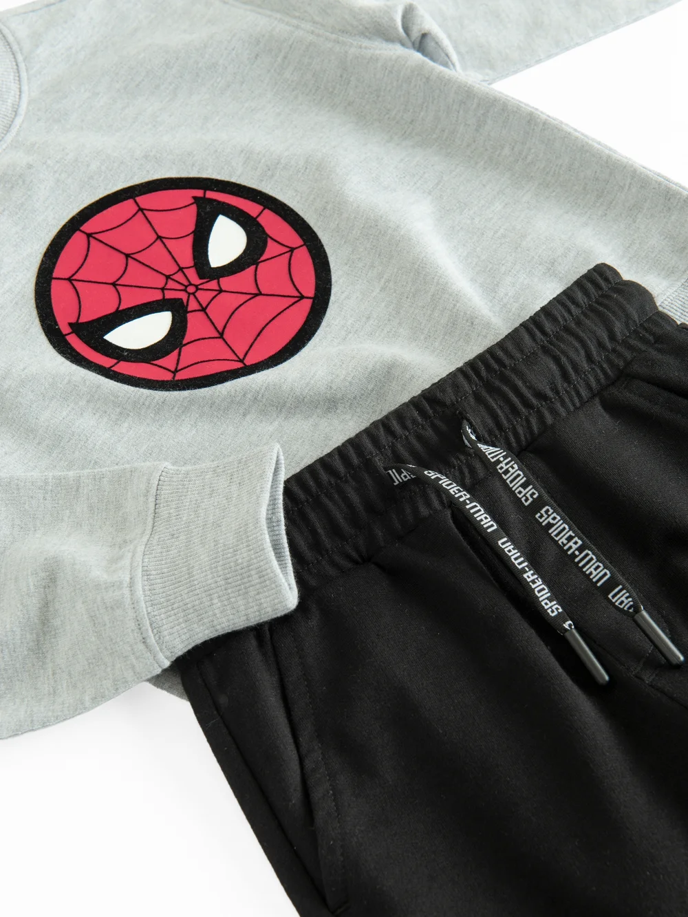 Cool Club Grey Spider-Man Sweatshirt and Joggers Set (2-9 yrs) - 4 Yrs Image 2